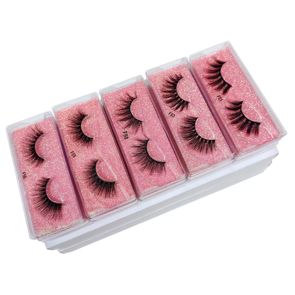 10 пар ресниц оптом Натуральные Искусственные искусственные ресницы для макияжа