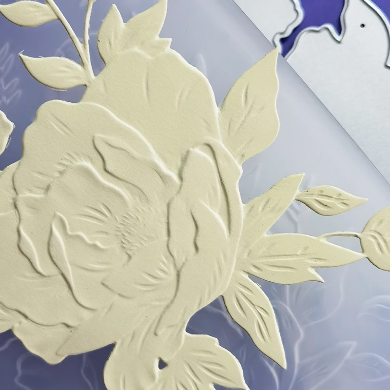 Gemini букет-3d рельефная папка для самостоятельного изготовления поздравительных