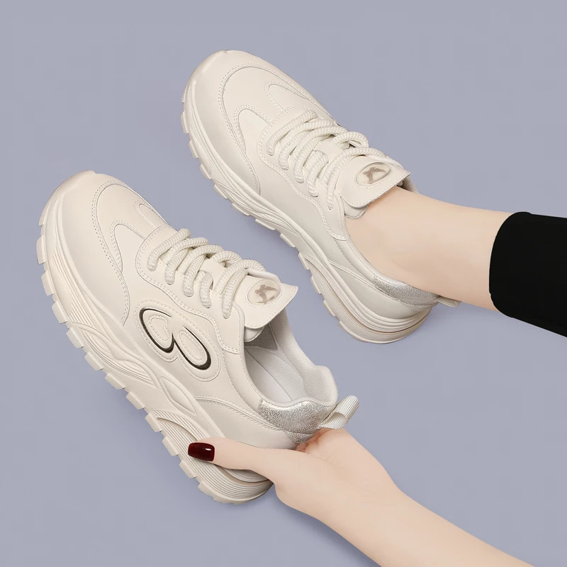 AUTUSPIN 34-40 женские модные кроссовки новая зимняя весна 2024 женская обувь уличная