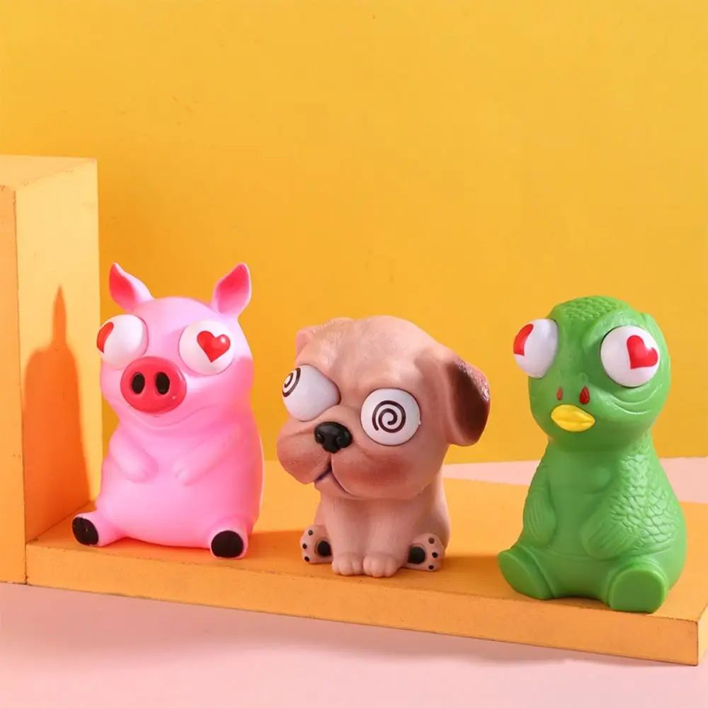 Игрушка-фиджет с мягким взрывом глаза животное новинка кукла мультяшное