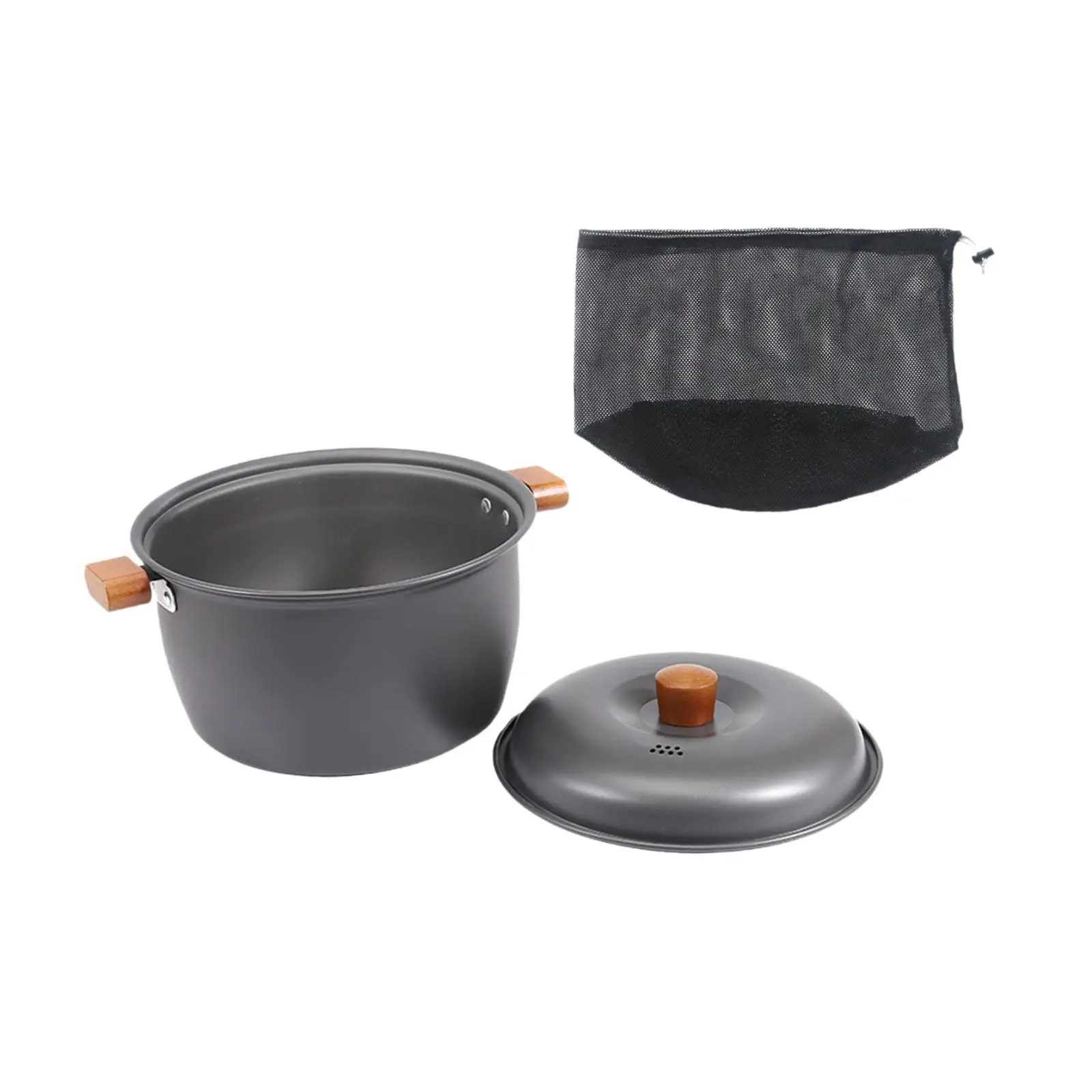 Кемпинговая суповая кастрюля Портативная для пеших прогулок пикника спорта на