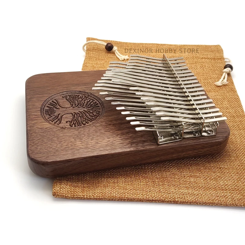 Оригинальная Хроматическая клавиатура для пианино hlру Kalimba 34 клавиши Подарочные