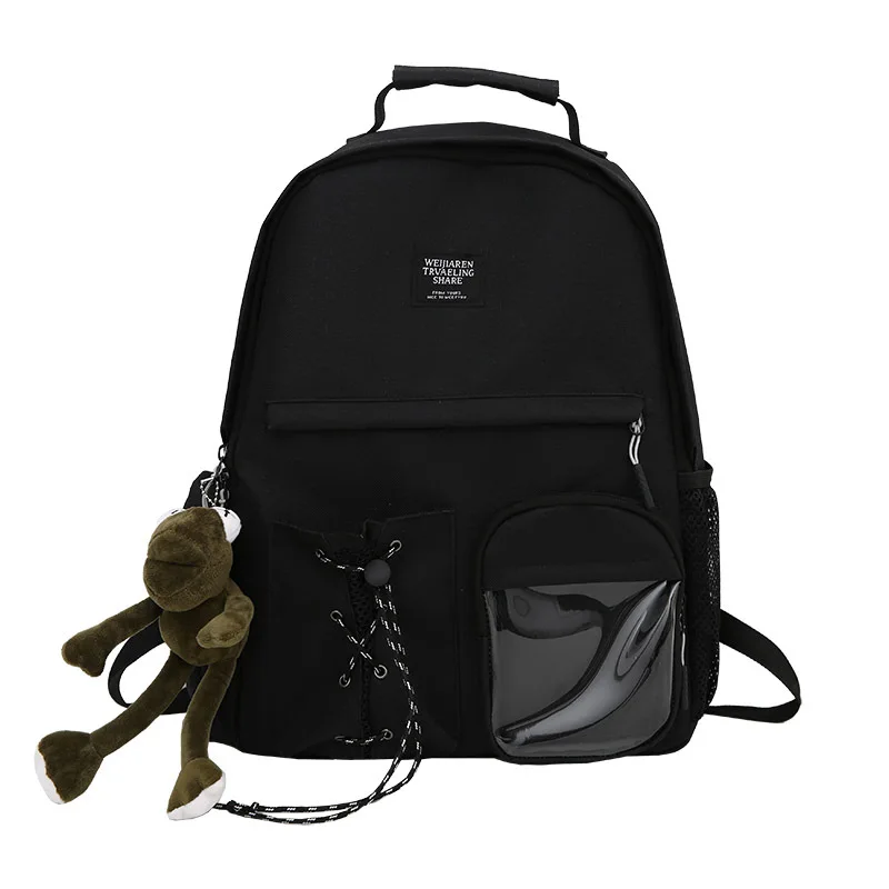 

High School College Students Tide Brand Backpack Women's Casual Large-capacity Backpack Junior High School Bag Men
