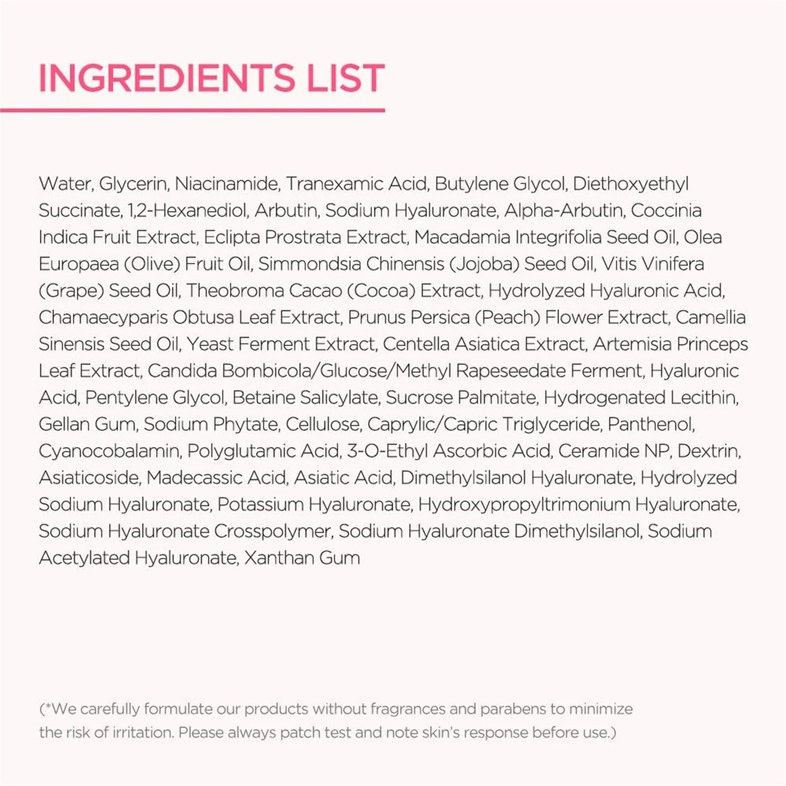 Современный стиль коррекция темного кожи Annua/10% ниацинамида + 4% передачее лечение