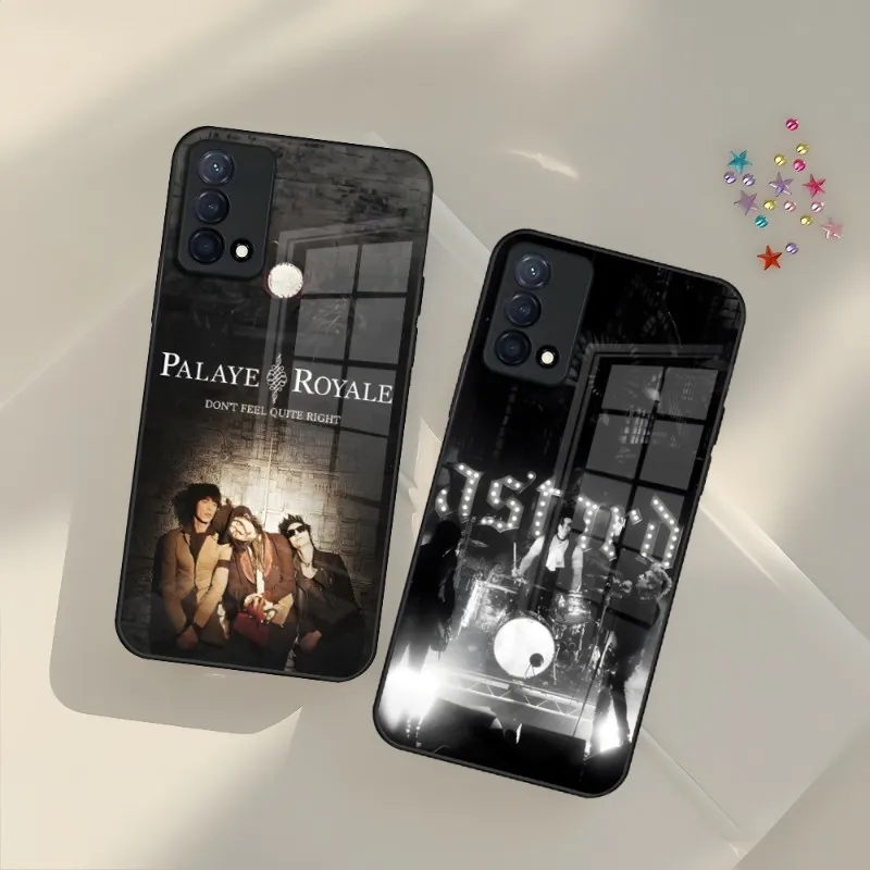Music Palaye Royale чехол для телефона для Oppo Find X3 X5 Pro Reno 7 6 A15 A54 A95 4 A55 A57 A93s A94 A92s Glass