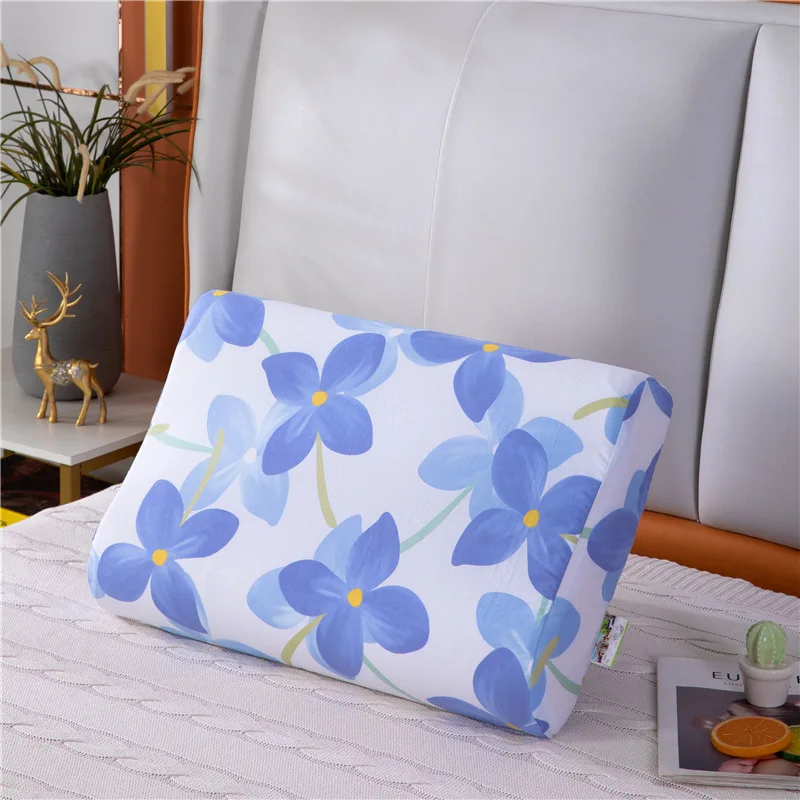 

Cotton Latex Pillow Case Cover Soft Solid Color Plaid Sleeping Pillowcase For Memory Foam Pillow Latex Pillow Case 30x50/40x60cm