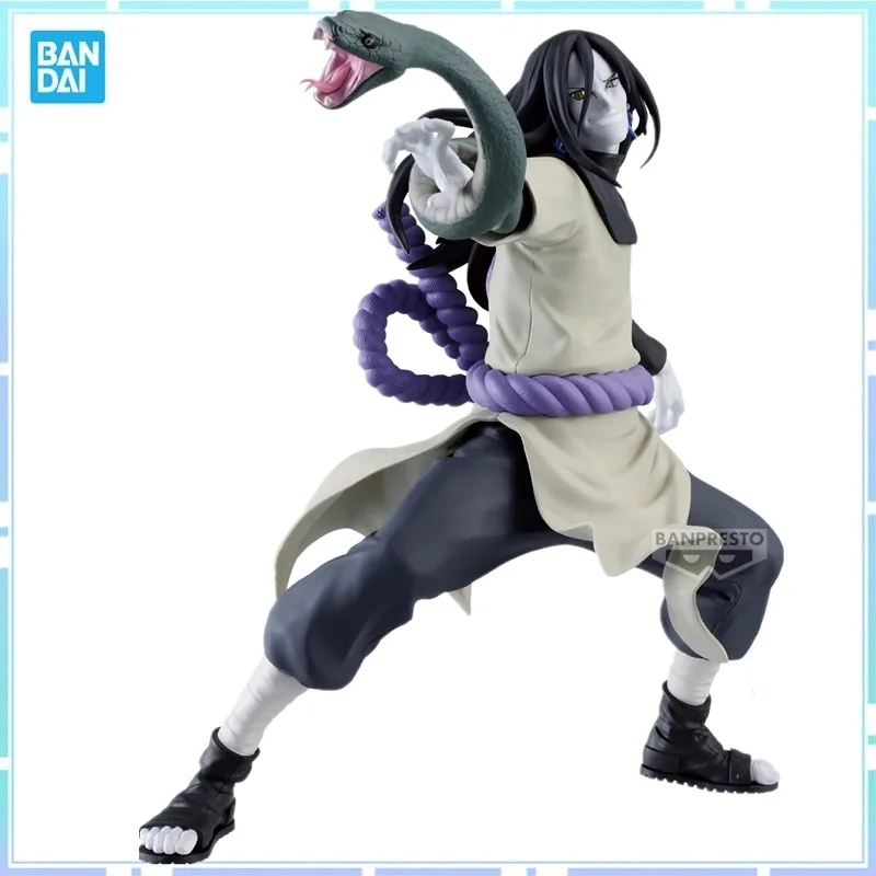 Фото Bandai Original Banpresto Аниме Наруто Вибрация Звезды Орочимару VS ПВХ Фигурка Модель Коллекция Игрушки Куклы Gitts №1