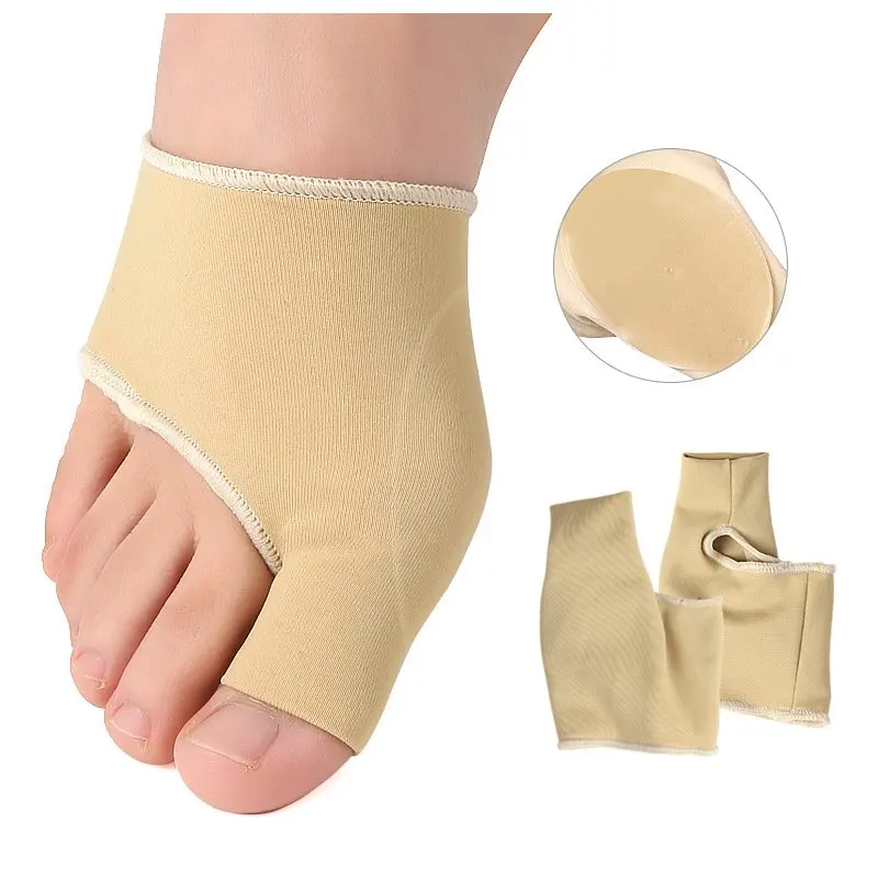 

1 Pair Bunion Corrector Gel Pad Stretch Nylon Hallux Valgus Protector Guard Toe Separator Orthopedic Protector Silicone Gel