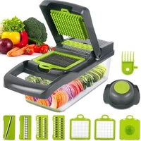 8 in 1 multifunctional vegetable slicer fruit slicer grater drain basket slicer gadget kitchen accessories