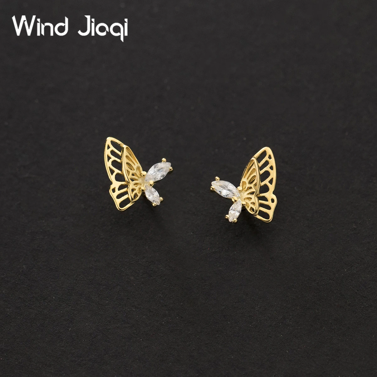 

Женские маленькие серьги-гвоздики из серебра 925 пробы в форме сердца