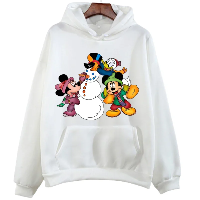 Рождественский снеговик толстовка с графическим принтом модная уличная одежда