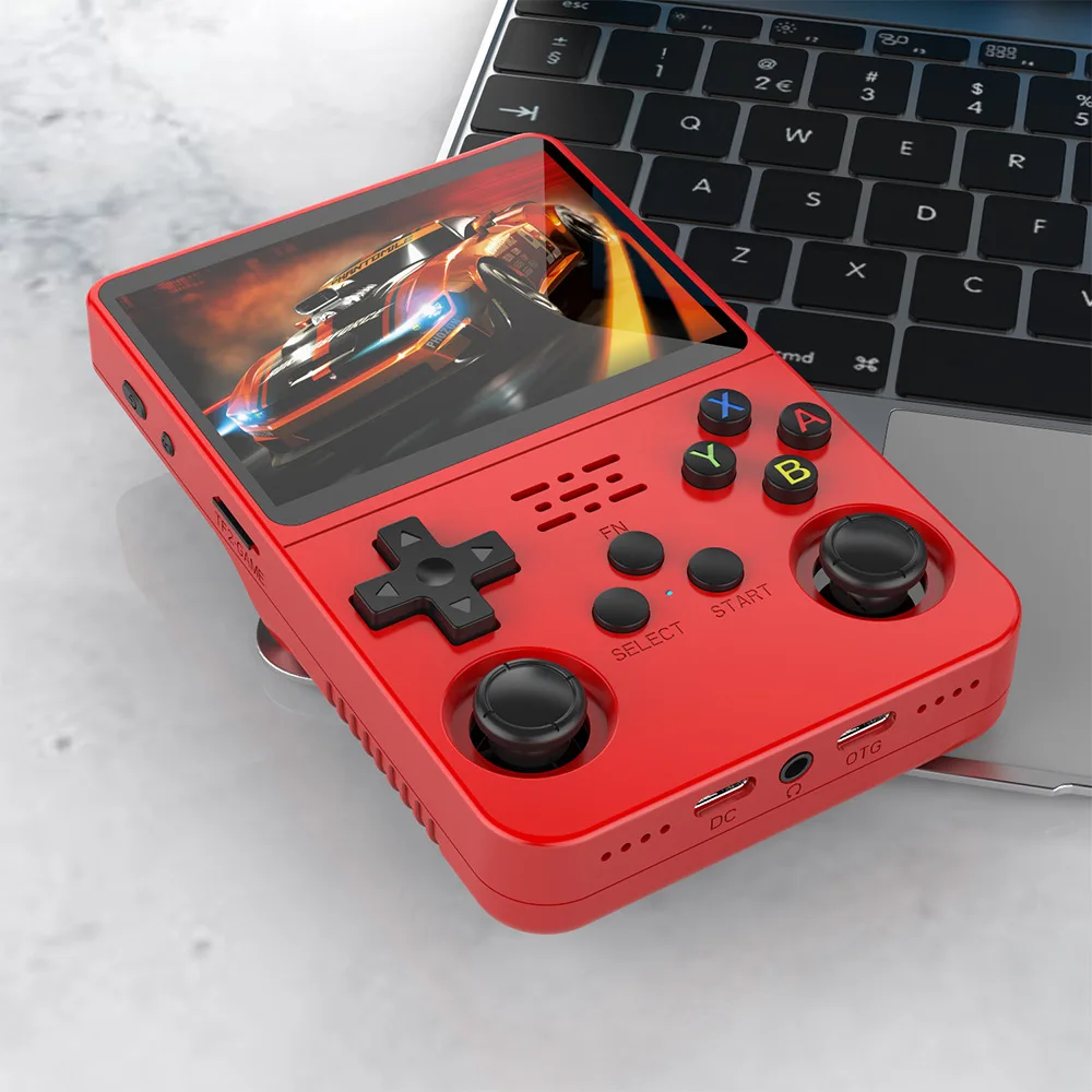 R36S Ретро Портативная Игровая Консоль 128G С 3 5-дюймовым IPS-экраном Двойной Джойстик
