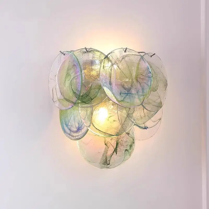 

Розовая люстра из муранского стекла