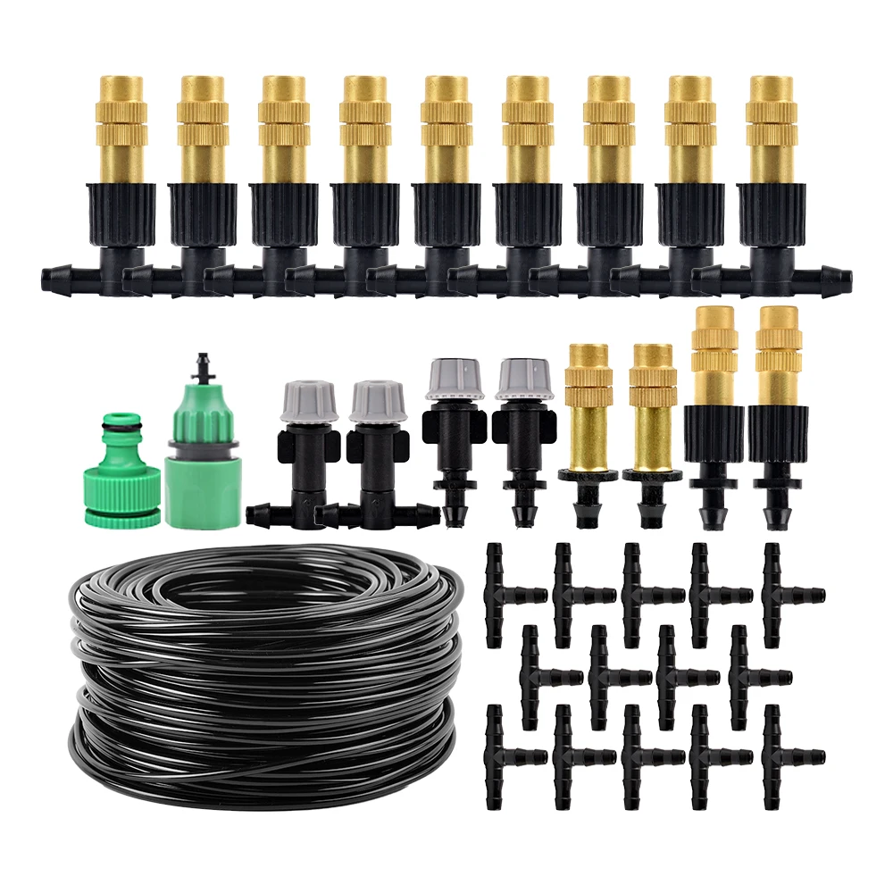 Наружная система охлаждения с запотеванием 5-30 м 1/4 дюйма латунные форсунки