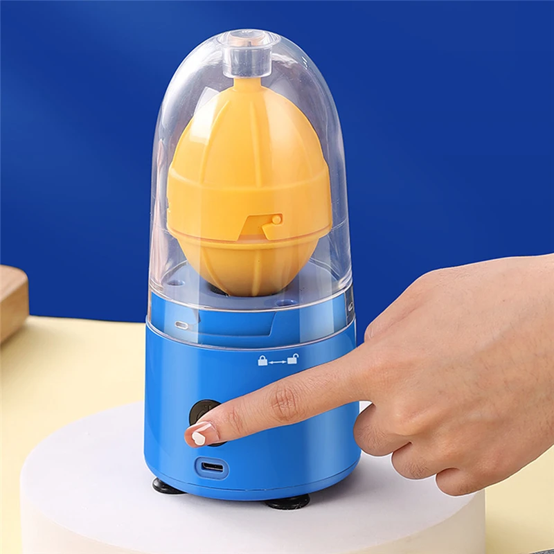 

Electric Eggs Scrambler Shaker Eggs Yolk White Mixer USB Rechargeable Egg Stiring Blender Kitchen Automatic Golden Egg Maker