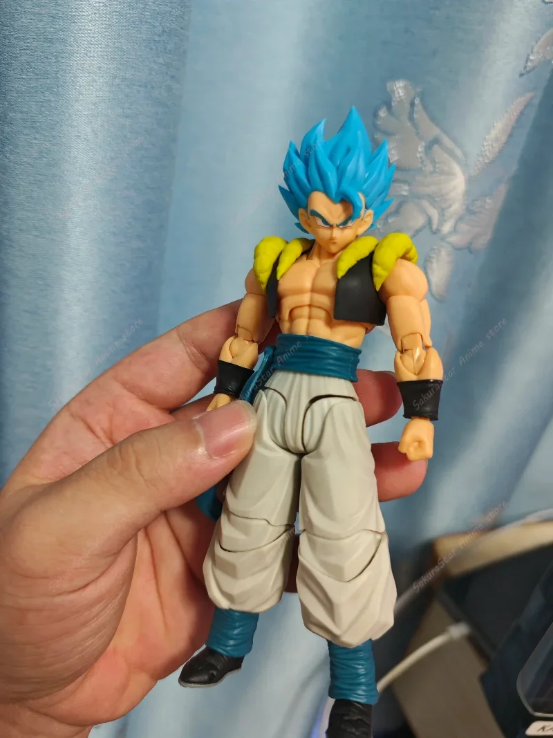 Фото В наличии: Новая фигурка Tonsenarttoys Kamione Dragon Ball Z SHF Super Saiyan SSJ SSJ2 Gogeta Son Goku Trunks, аниме-фигурка №5