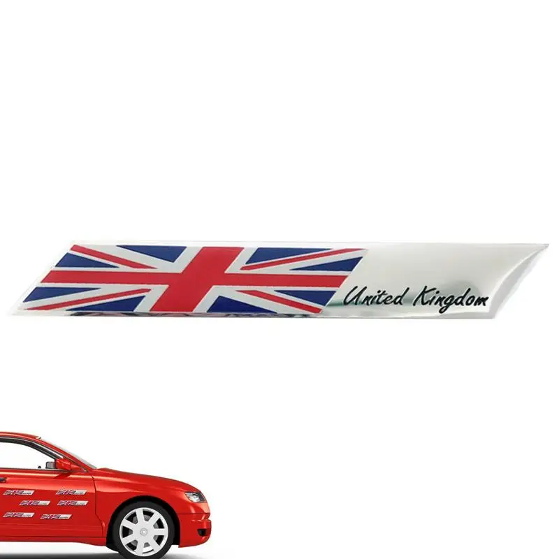 

Union Jack Flag Car Emblem England United Kingdom Flag Party Props Metal Emblem Badge Queen Platinum Jubilee Cosplay Party