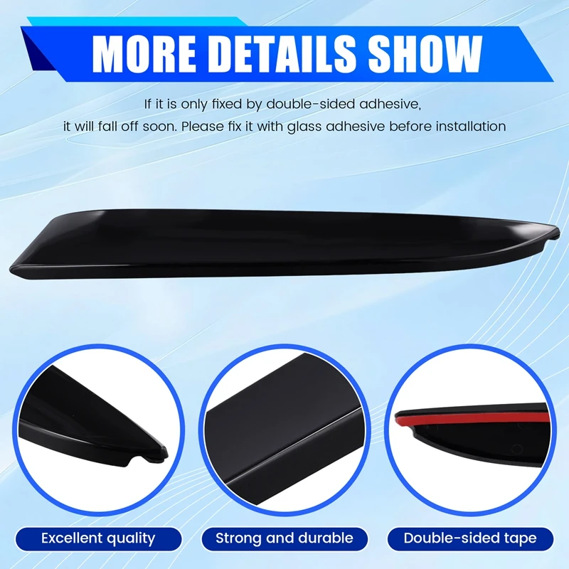 Уплотнительная крышка заднего лобового стекла накладка задней двери для Ford Kuga