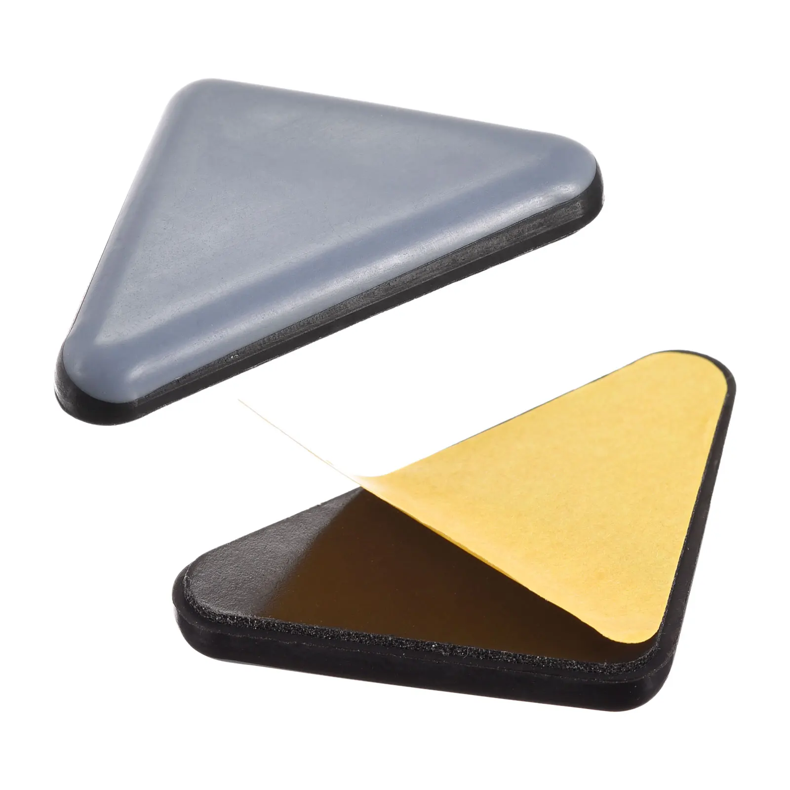 

Uxcell 45mm x 35 mm x 35mmmm Triangle PTFE Furniture Sliders, Adhesive Self Stick for Wood Floors 8 Pcs