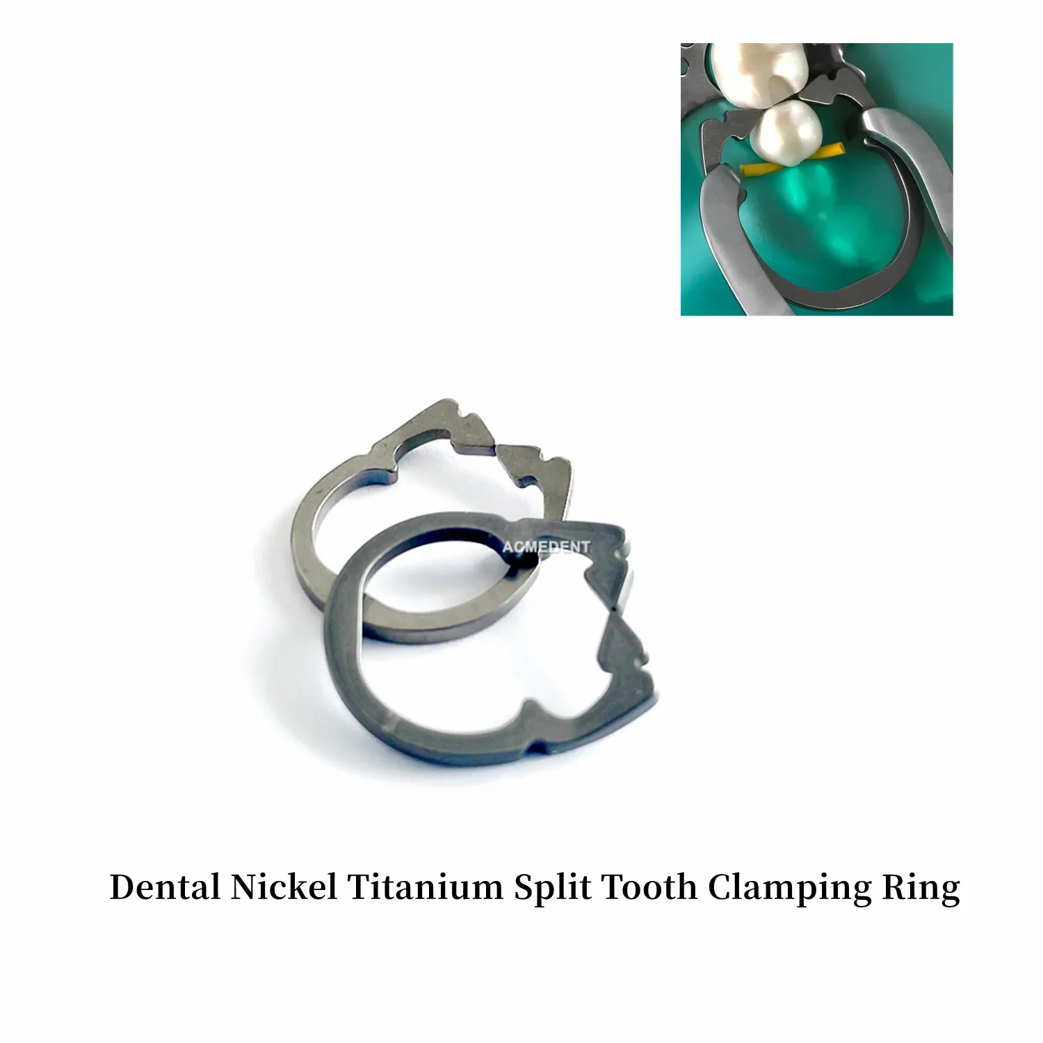 

Dental Titanium Alloy Ring Matrix Clamp Separator Rings Fits PacDent