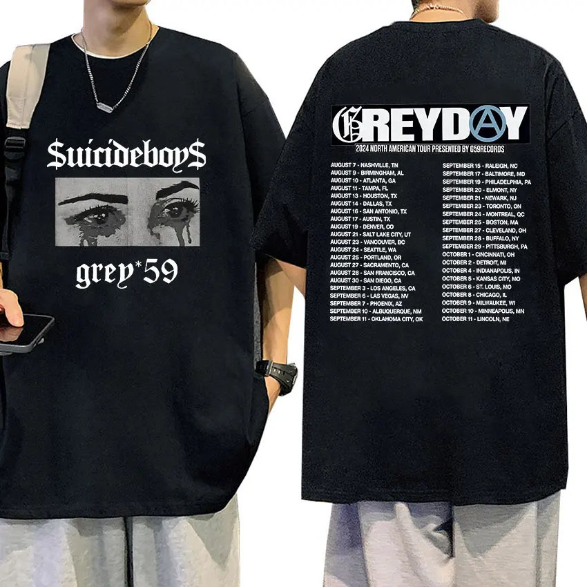 Футболка унисекс из хлопка в стиле хип-хоп