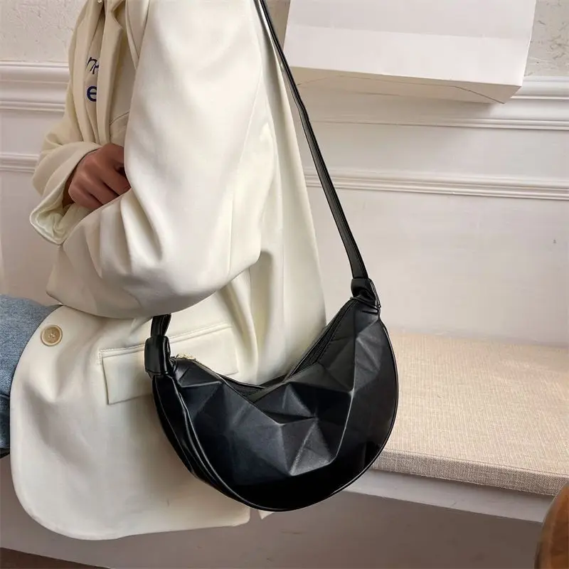 

Новые модные кожаные сумки через плечо в клетку, дизайнерские женские сумки Хобо, вместительная сумка-тоут через плечо