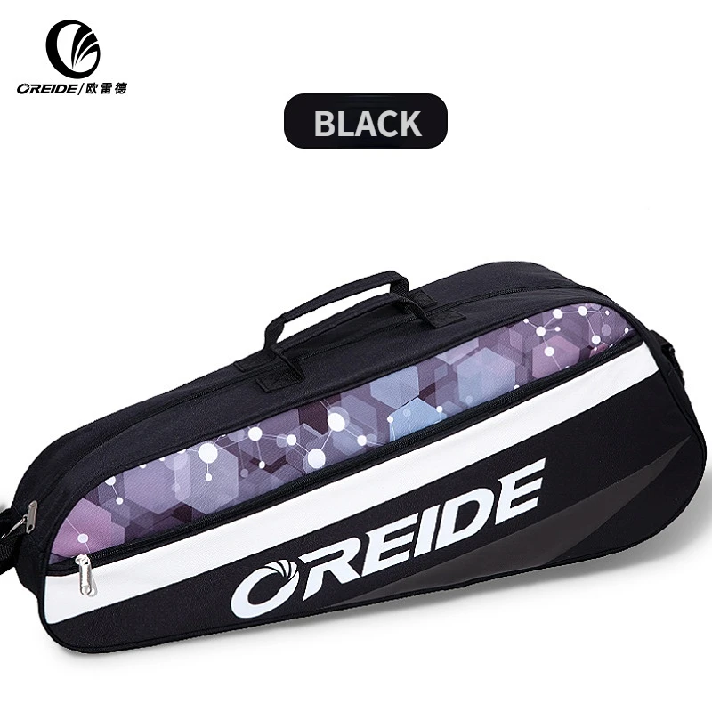 Tenis Racket Bag Badminton Bag with Shoe Compartment Shoulder Sports Bags Badminton Tennis Bag Gym Handbag