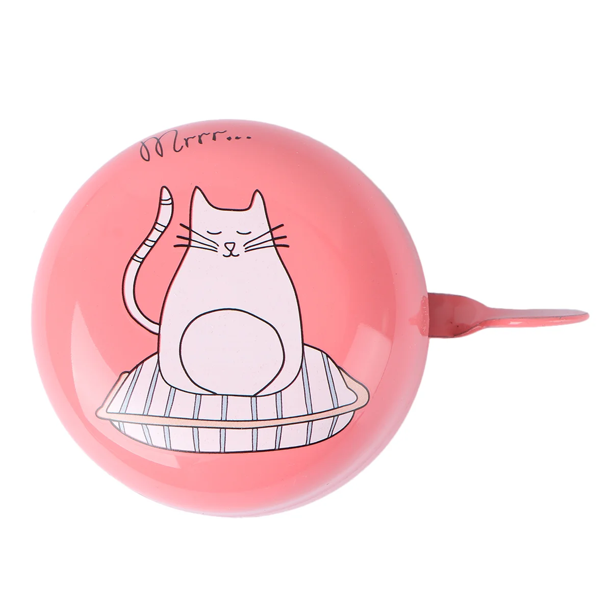 

Bell Decor Bike Bells Printed Kitten and Bottle Bike Bells Crisp Sound Ring Bell for Scooter Tricycle Children DIY