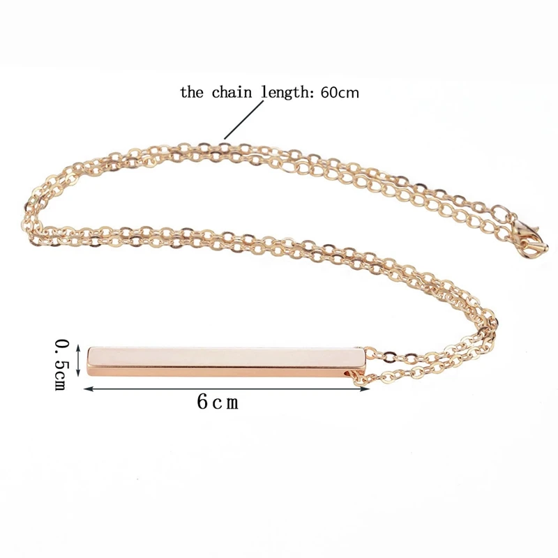 Вдохновляющая цитата Hakuna Matata ожерелье с вертикальной полосой старинная