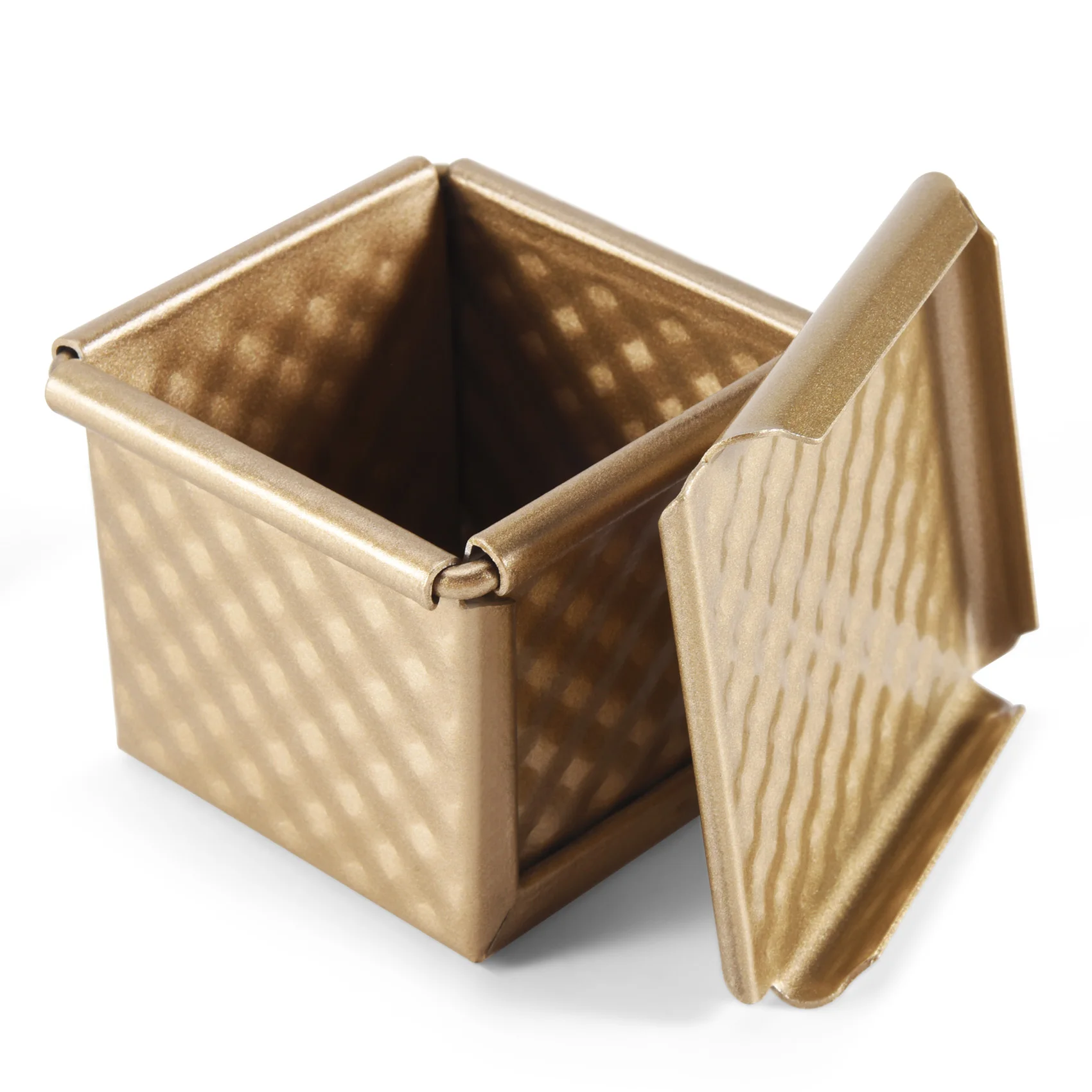 Квадратная сковорода для хлеба с крышкой Форма тостов Pullman Boaf Pan Антипригарная