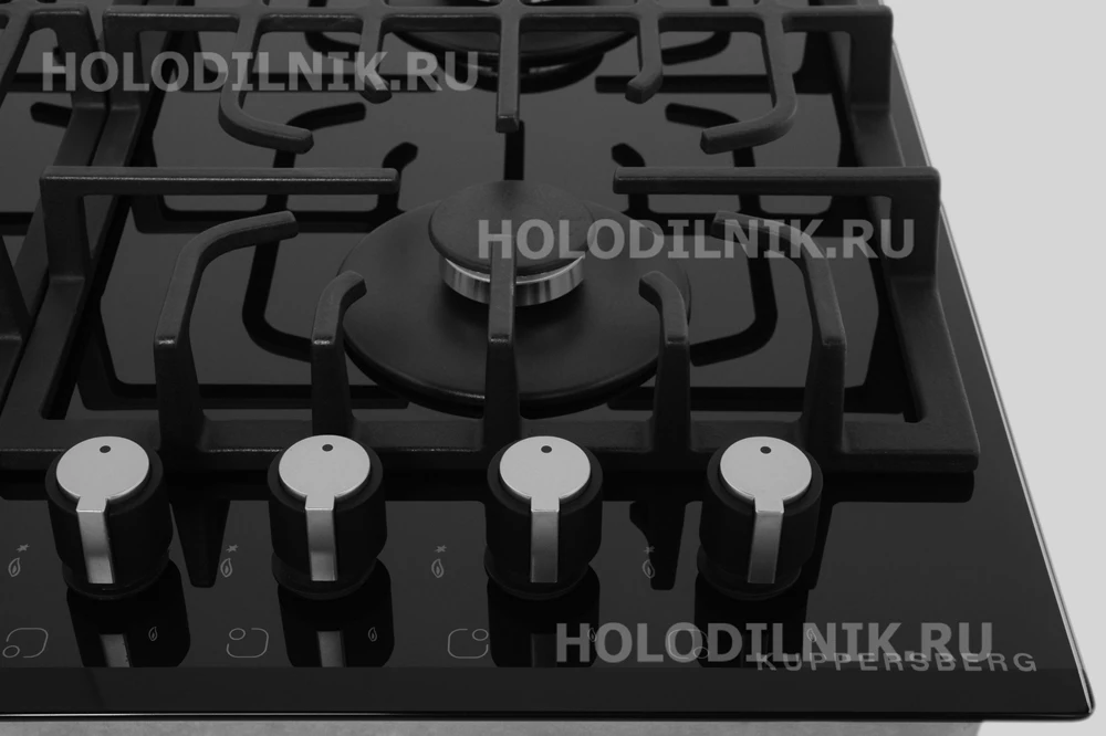 Встраиваемая варочная панель газовая KUPPERSBERG TG 69 B Black, купить в Москве,