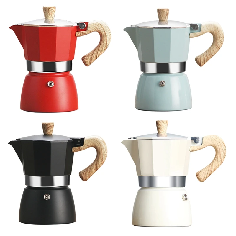 

Новая Кофеварка Moka, кофеварка для приготовления эспрессо, кубинская кофемашина, кофеварка для эспрессо, Кофеварка