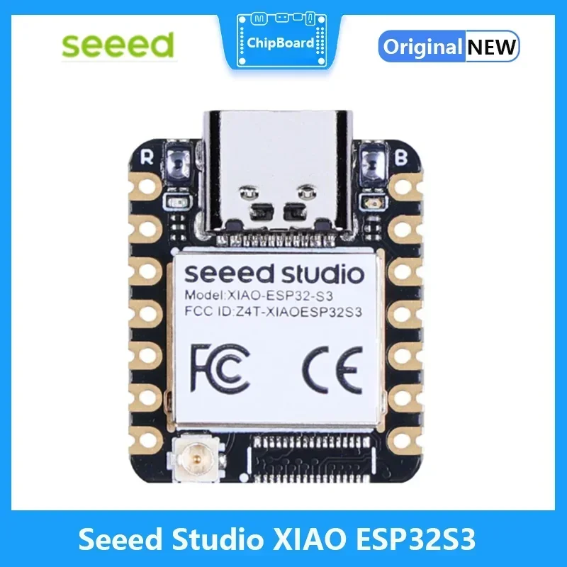 Снед XIAO ESP32S3 — Wi-Fi 2 4 ГГц BLE 5 0 8 МБ PSRAM флэш-память зарядка аккумулятора с