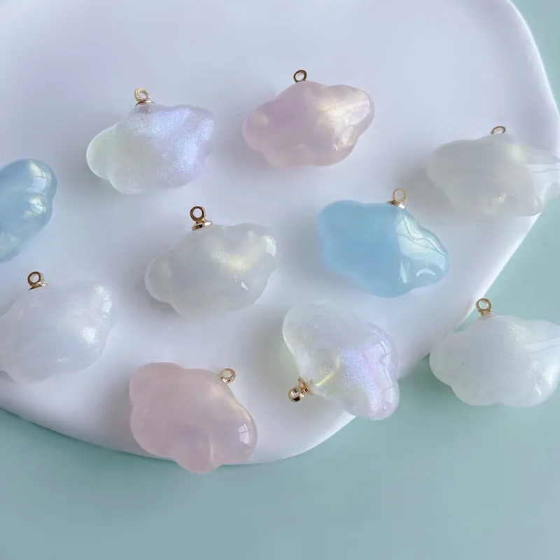 

10 шт. Каваий крем облако кабошон кулон Модные ювелирные изделия Аксессуары для рукоделия Серьги Браслет Шарм Декор DIY брелок сделай сам