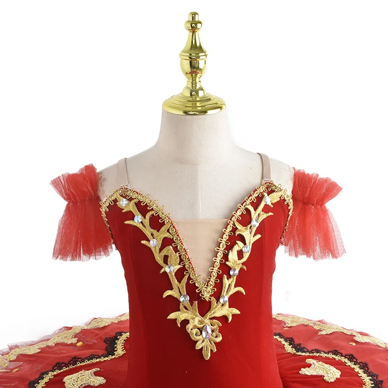 Женская Черная профессиональная балетная юбка-пачка для детей и взрослых