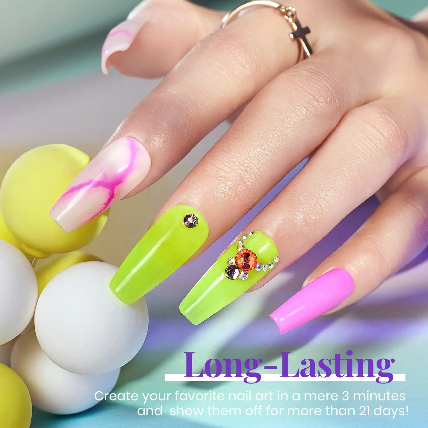 AOPMALL®5/7/10 шт. полуперманентные гель-лаки для ногтей |