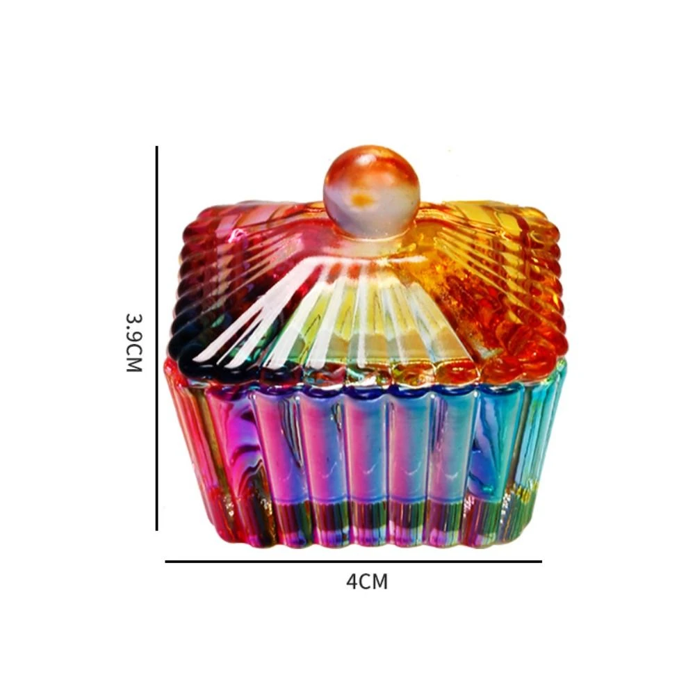 Красочная кисть для ручки шайба дизайна ногтей стеклянная щетка чистки