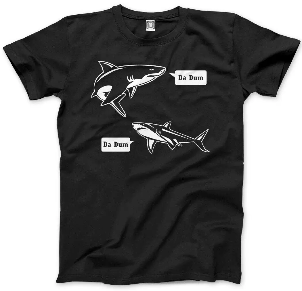 

Da Dum Shark - Funny Sharks Gift Movie Mens T-Shirt