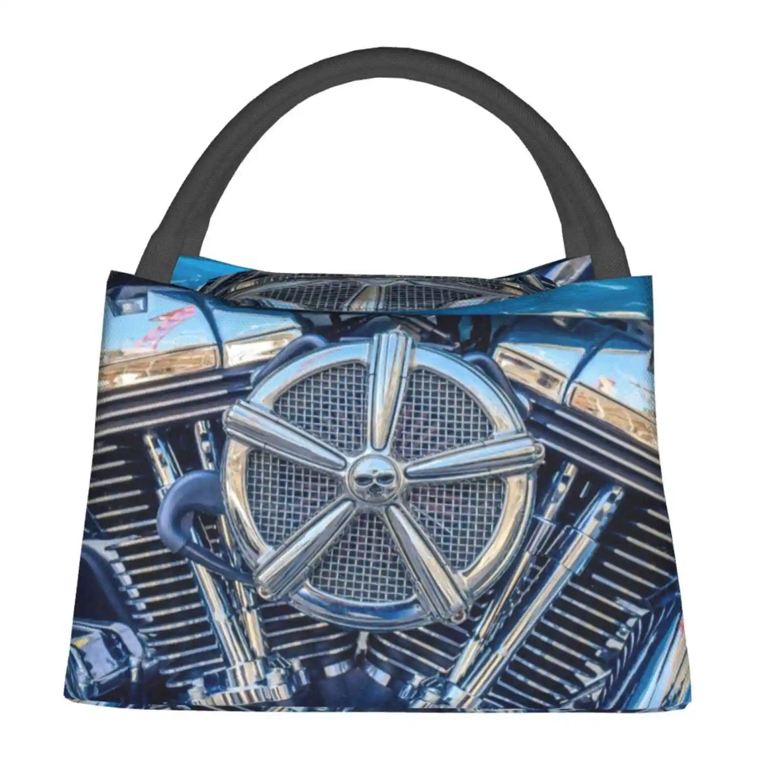 

Теплоизолированные сумки-кулеры с черепами для велосипеда, мотора, локомотивного пути, гаража, тюнинга железнодорожных поезда, железнодоро...