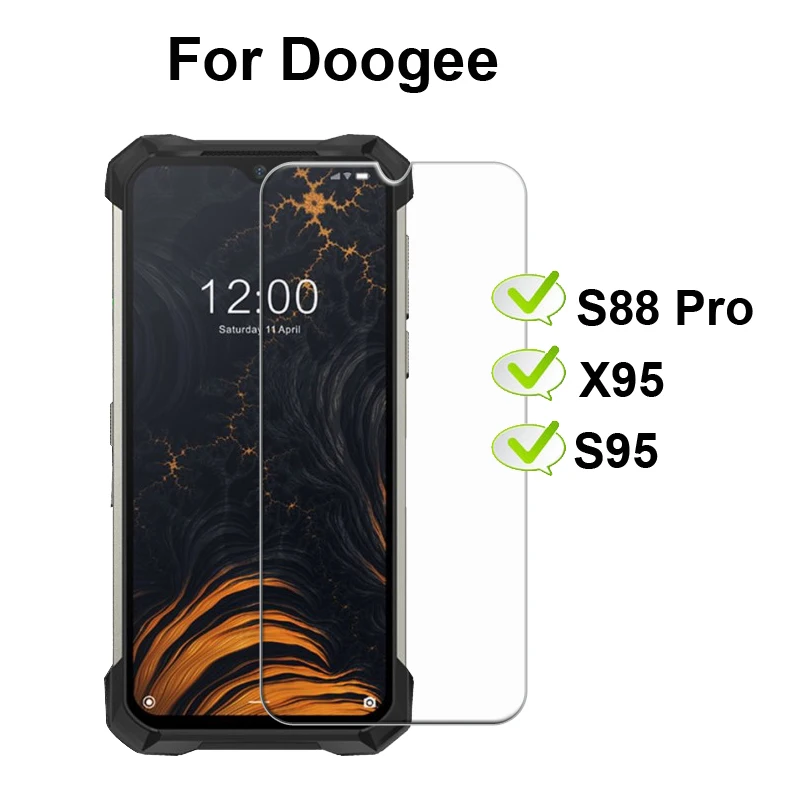 3-1PC СТЕКЛО для смартфона Doogee S88 Plus закаленное стекло на Doogee S88 Pro S95 X95 S59 защита для экрана