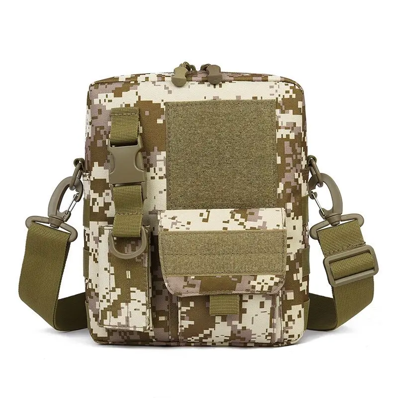 Tactical Backpack Messenger Bag Men's Military Camouflage Waterproof Crossbody Bag Outdoor Sports Hunting Crossbody Bag
