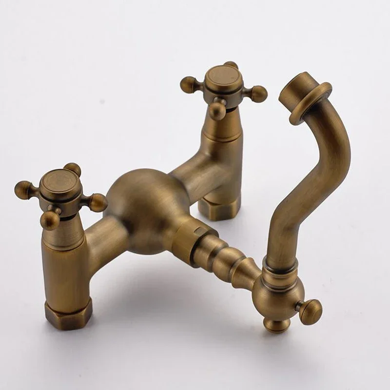 Смеситель Vidric медный для ванной комнаты кран горячей и холодной воды с масляной