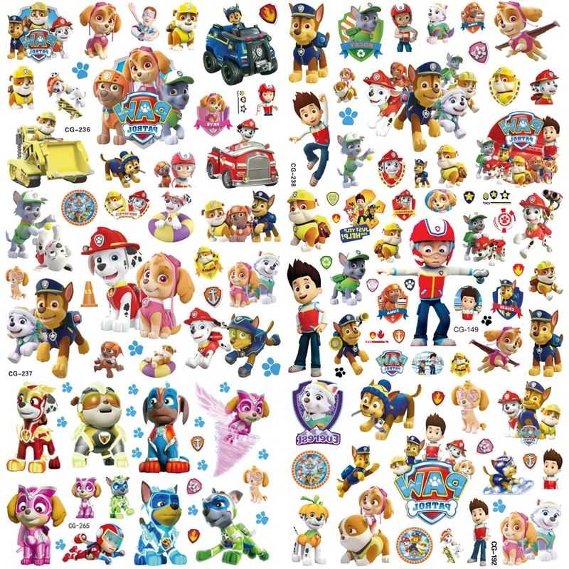 1 шт. наклейка Щенячий патруль |