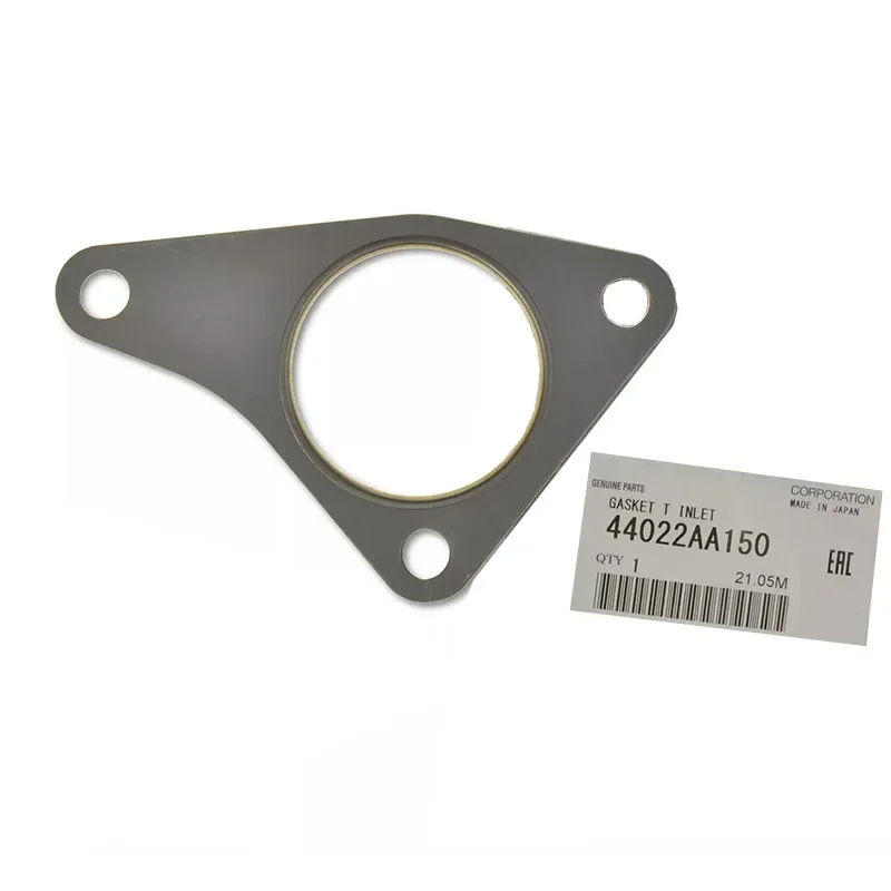 Новая Оригинальная выхлопная прокладка Turbo верхняя труба OEM 44022AA150 для Subaru Impreza WRX