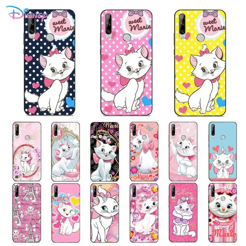 

Disney Marie Cat Phone Case for Huawei Y 6 9 7 5 8s prime 2019 2018 enjoy 7 plus