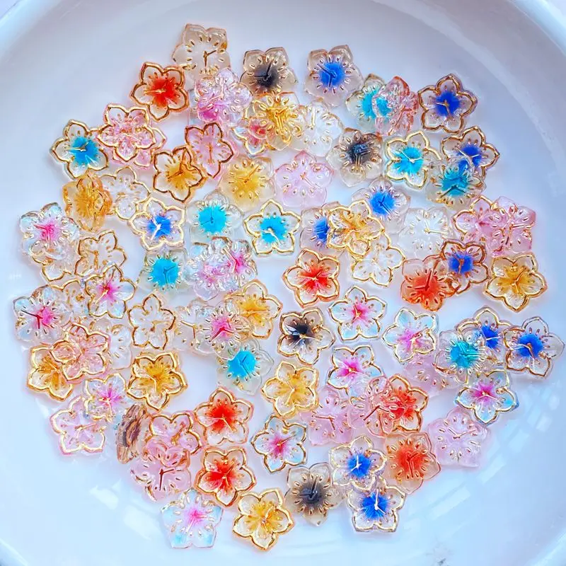 

Новинка, милая прозрачная Фотополимерная фотобумага 8 мм, 100 шт., аксессуары для украшений «сделай сам»