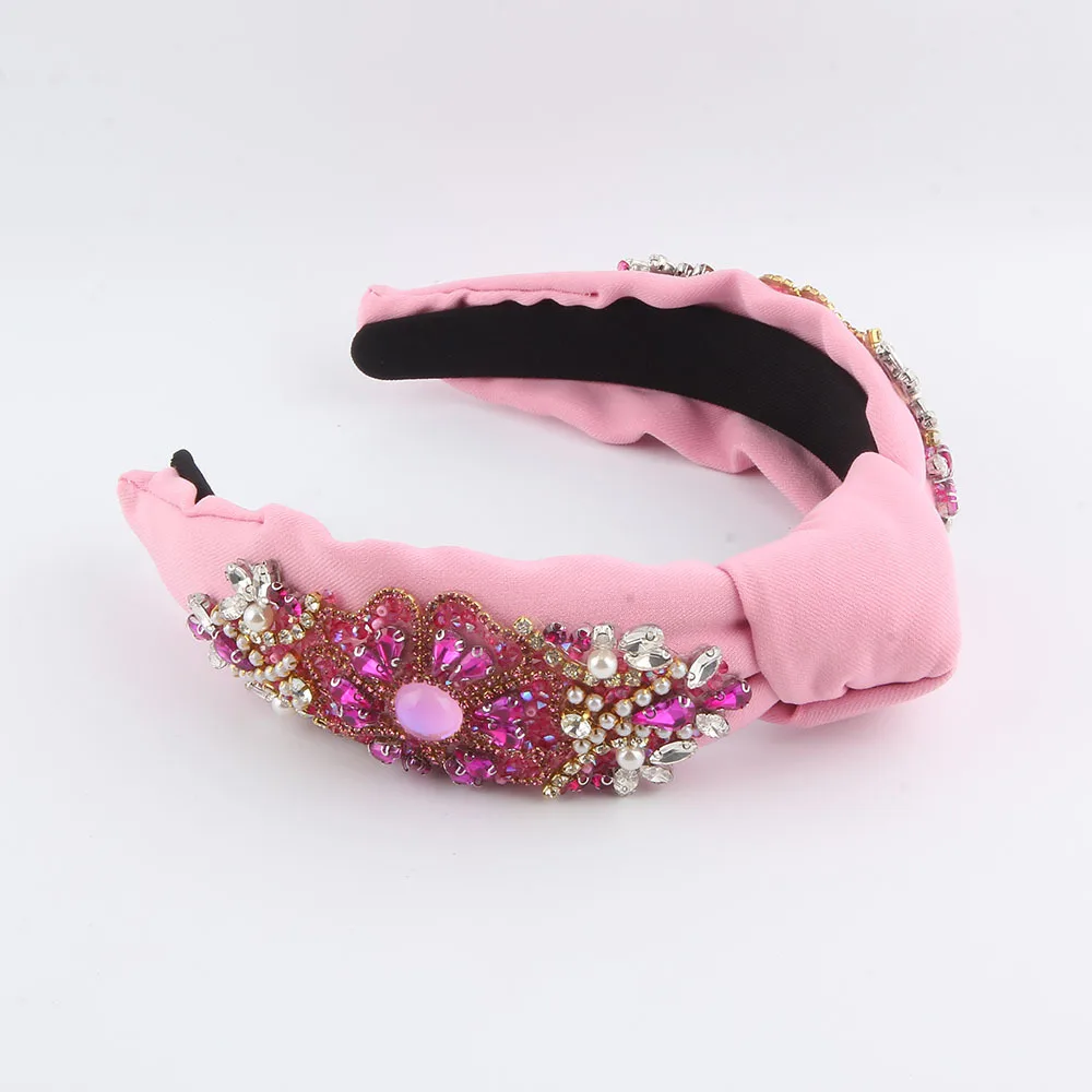 Повязка на голову в стиле барокко