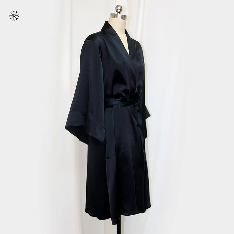 100% Silk 19mm Mulberry Silk Pajamas Are Breathable Comfortable  Soft Simple  Light Luxury Style Pajamas