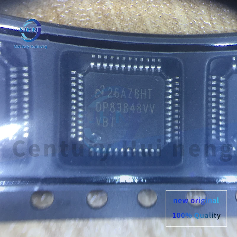 

5PCS New original DP83848IVVXNOPB DP83848VV Ethernet Transceiver Interface IC Chip LQFP-48