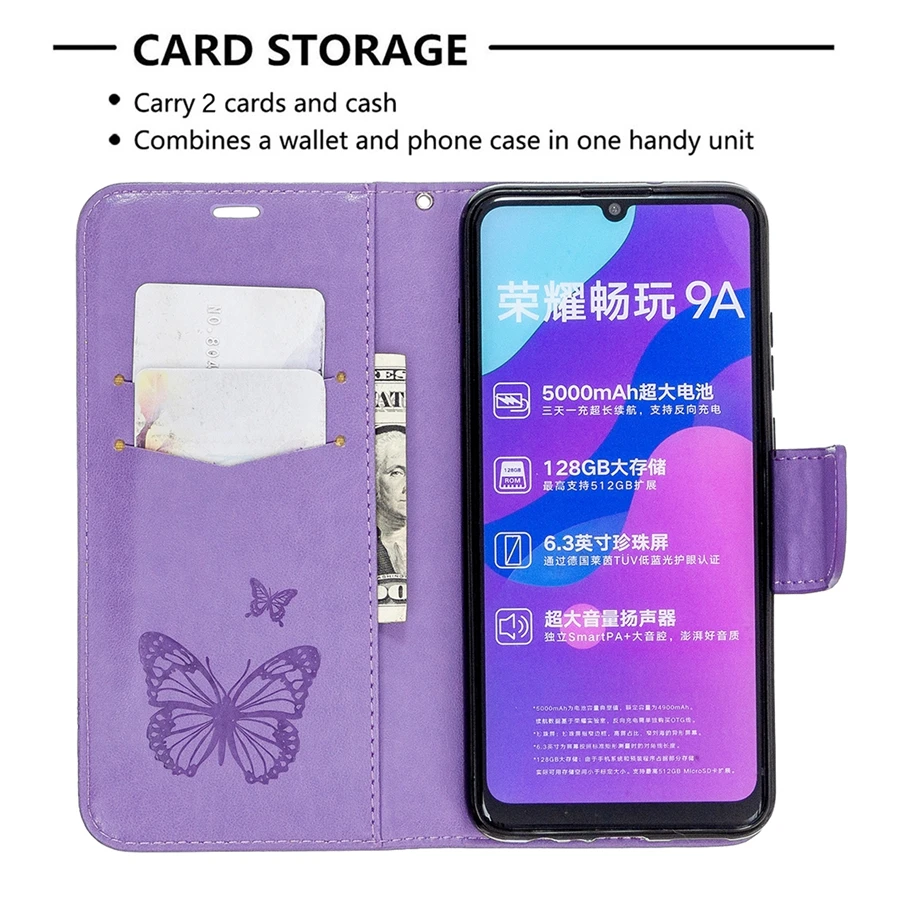 Кожаный чехол для Huawei P50 P40 Lite E P30 P20 Pro P Smart 2019 Y5 Y6 Y7 2018 Honor 7A 7C 9X 10i 20 | Мобильные
